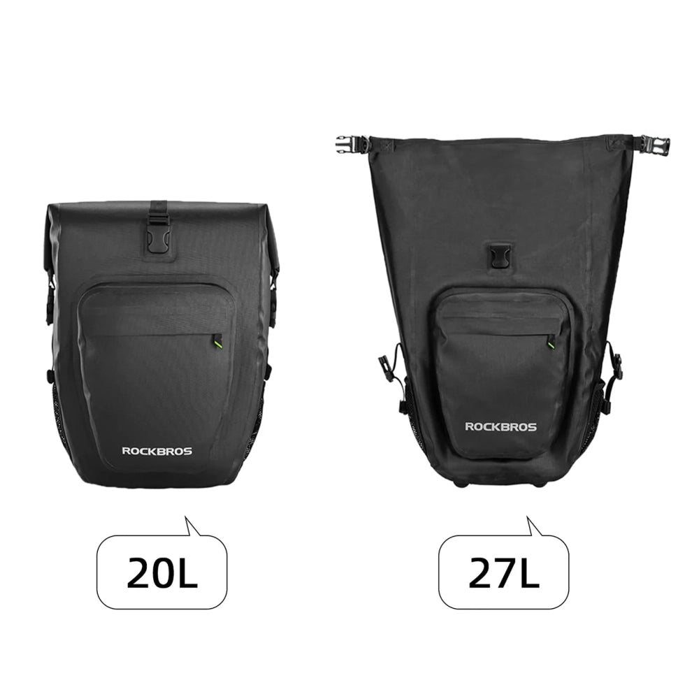 Rockbros AS-001 Waterproof Trunk Bag 27L - Black_1