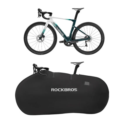 Rockbros D002 Elastic Carrying Case for 26" Road and Mountain Bikes - Black_4