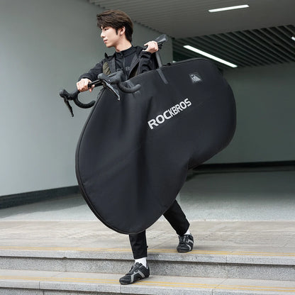 Rockbros D002 Elastic Carrying Case for 26" Road and Mountain Bikes - Black_6