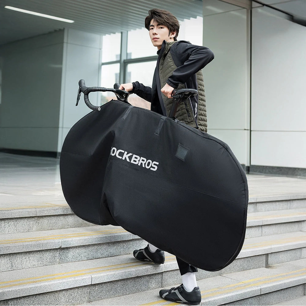 Rockbros D002 Elastic Carrying Case for 26" Road and Mountain Bikes - Black_7