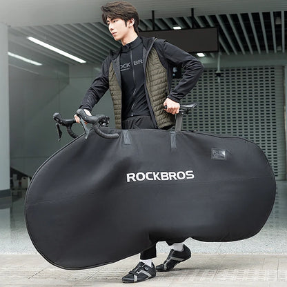 Rockbros D002 Elastic Carrying Case for 26" Road and Mountain Bikes - Black_8