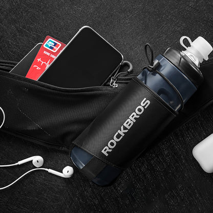 Rockbros D45 Bike Bottle Hip Bag - Black_2