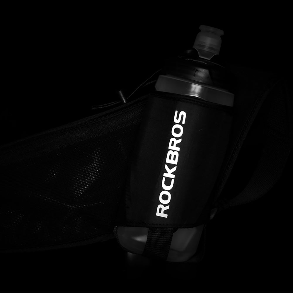 Rockbros D45 Bike Bottle Hip Bag - Black_5