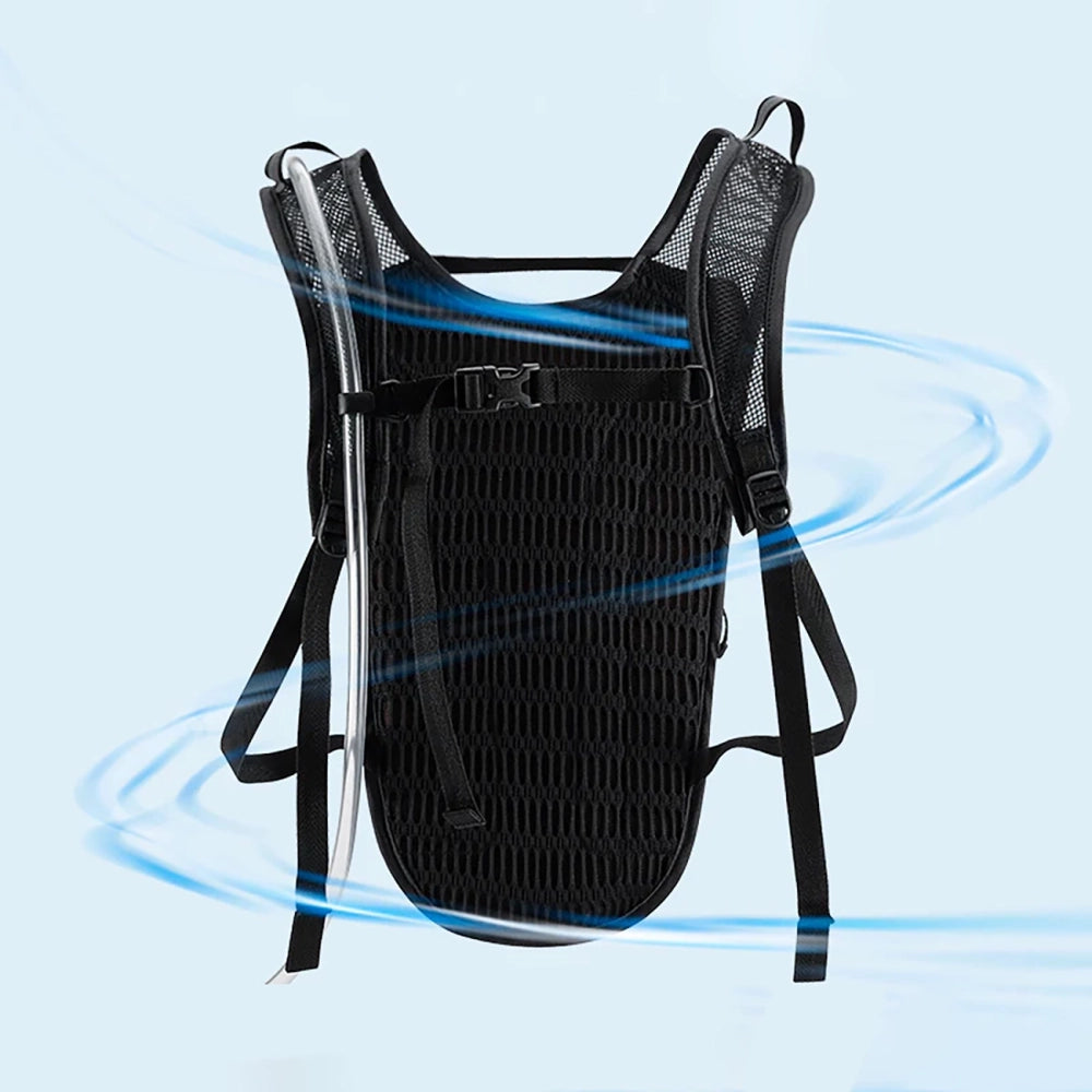 Rockbros H32 Hydration Backpack with 2L Water Reservoir for Cycling and Running - Black_2