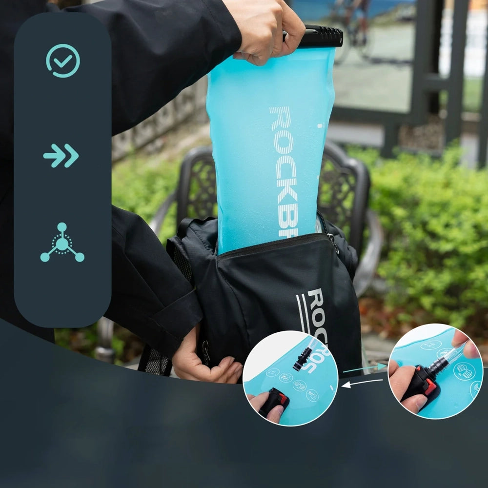 Rockbros Water Bag Sports - Blue_3