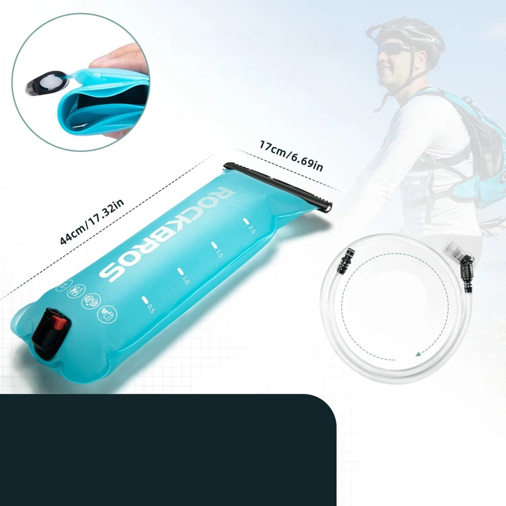 Rockbros Water Bag Sports - Blue_4