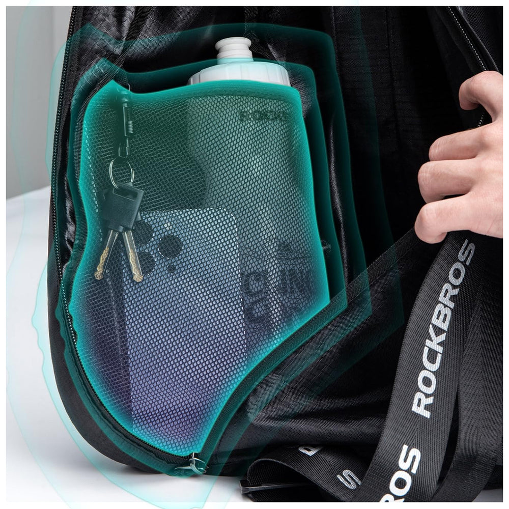 Rockbros H34 Backpack with Helmet Holder - Black_4