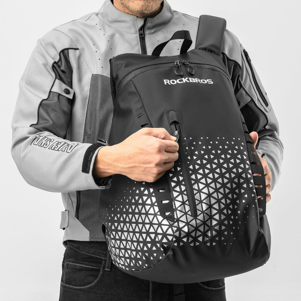 Rockbros H36 Backpack with Helmet Holder 14.5L - Black_1