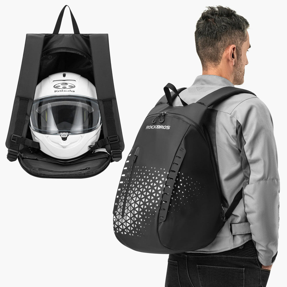 Rockbros H36 Backpack with Helmet Holder 14.5L - Black_3