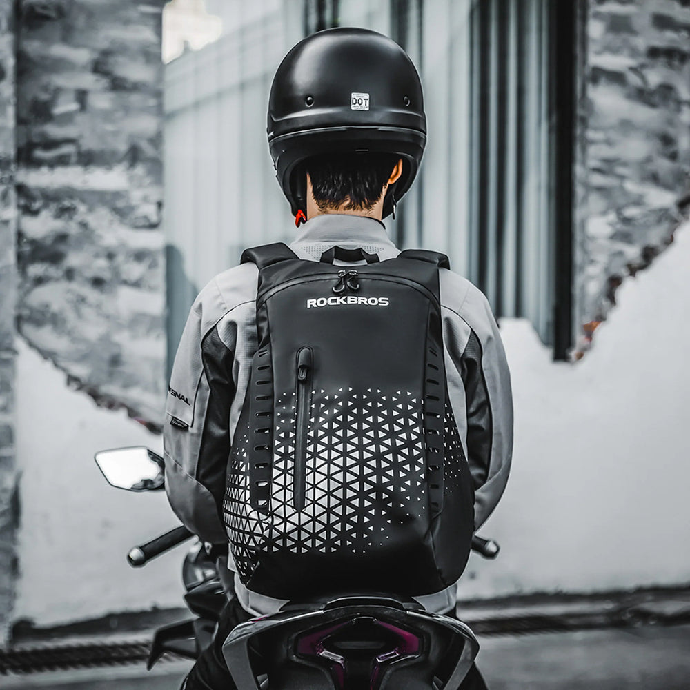 Rockbros H36 Backpack with Helmet Holder 14.5L - Black_5