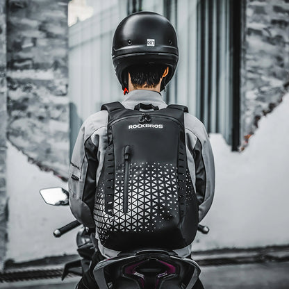 Rockbros H36 Backpack with Helmet Holder 14.5L - Black_5