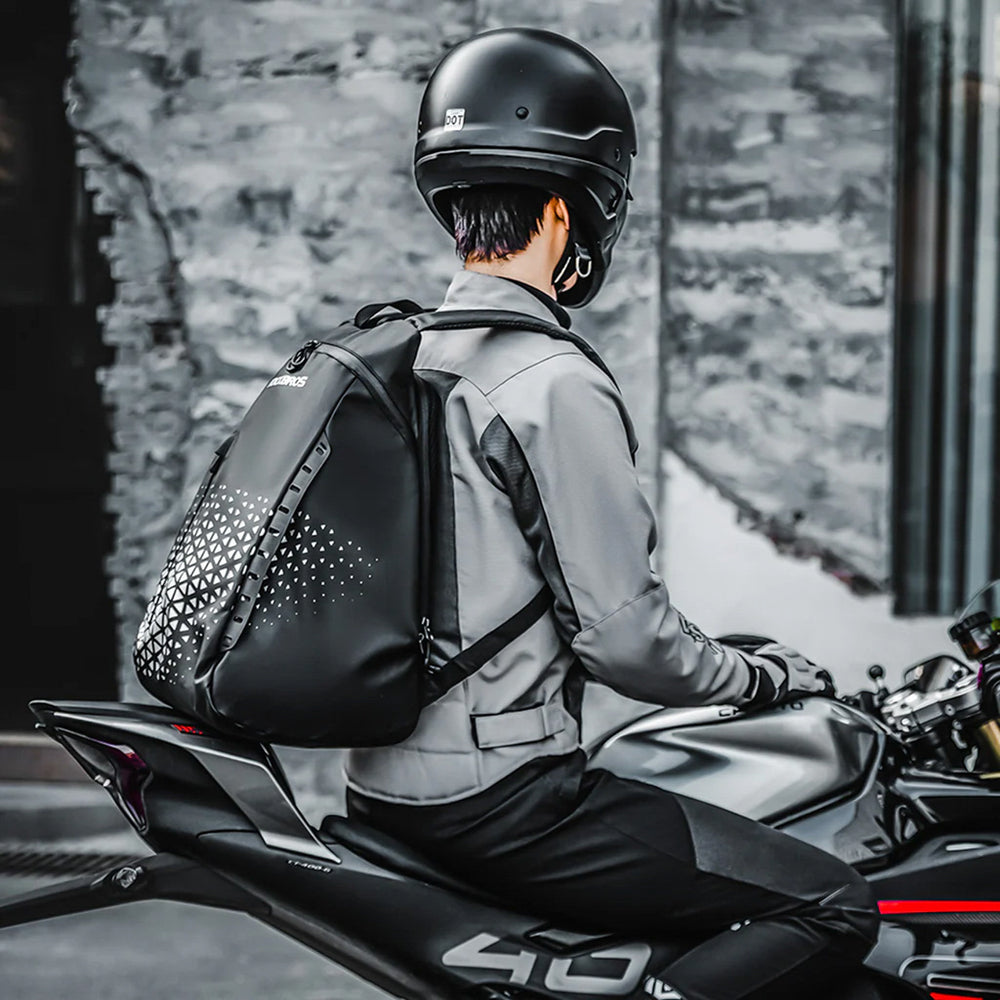 Rockbros H36 Backpack with Helmet Holder 14.5L - Black_6