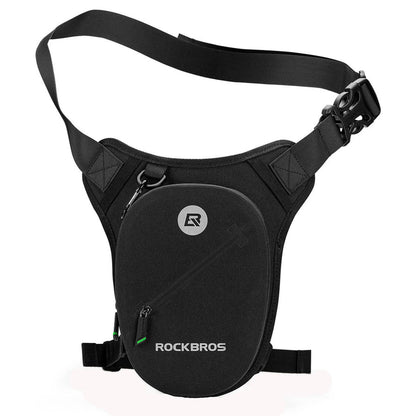 Rockbros AS-081 Motorcycle Thigh or Hip Bag 1L - Black_0
