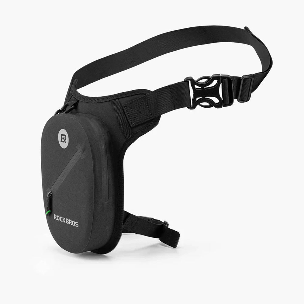 Rockbros AS-081 Motorcycle Thigh or Hip Bag 1L - Black_1