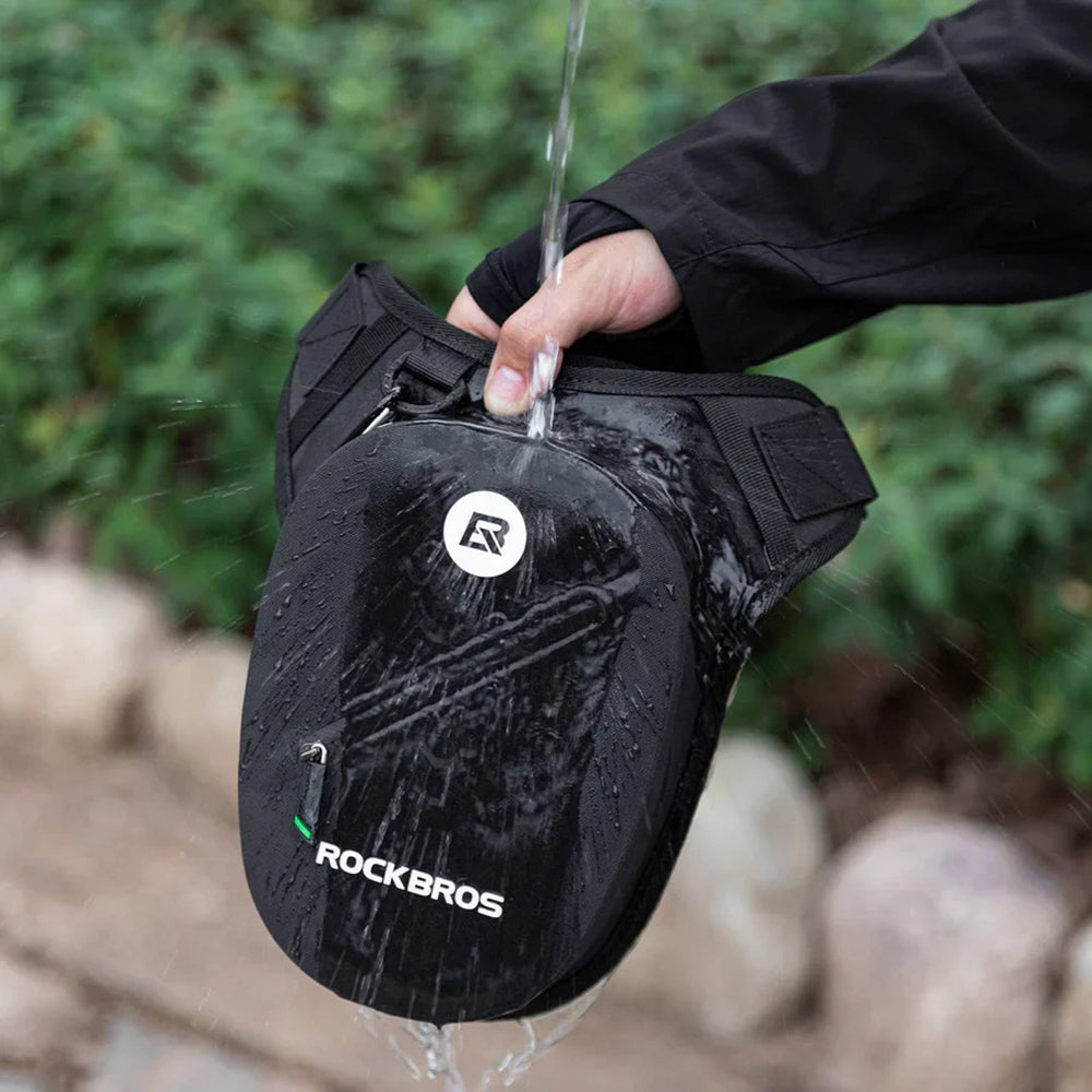 Rockbros AS-081 Motorcycle Thigh or Hip Bag 1L - Black_3