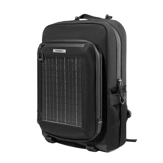Rockbros H51 Cycling Backpack with Solar Panel - Black_0
