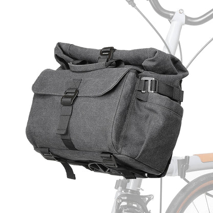 Rockbros H46 Backpack Saddlebag Handlebar Bag - Gray_0
