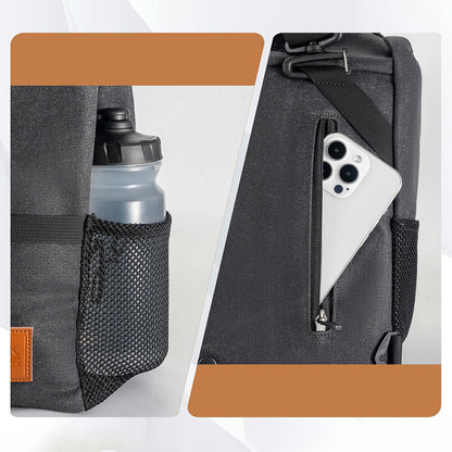 Rockbros H48 Multifunctional Handlebar Bicycle Bag - Gray_2