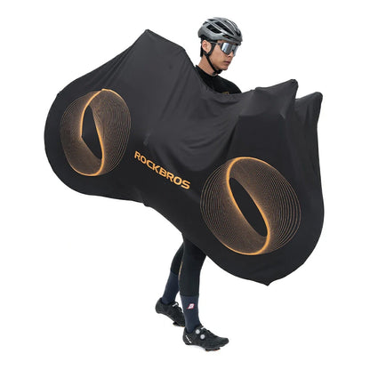 Rockbros D97 Elastic Cover for 24"-29" Electric Gravel Mountain Bikes and 700C Road Bikes - Black_5
