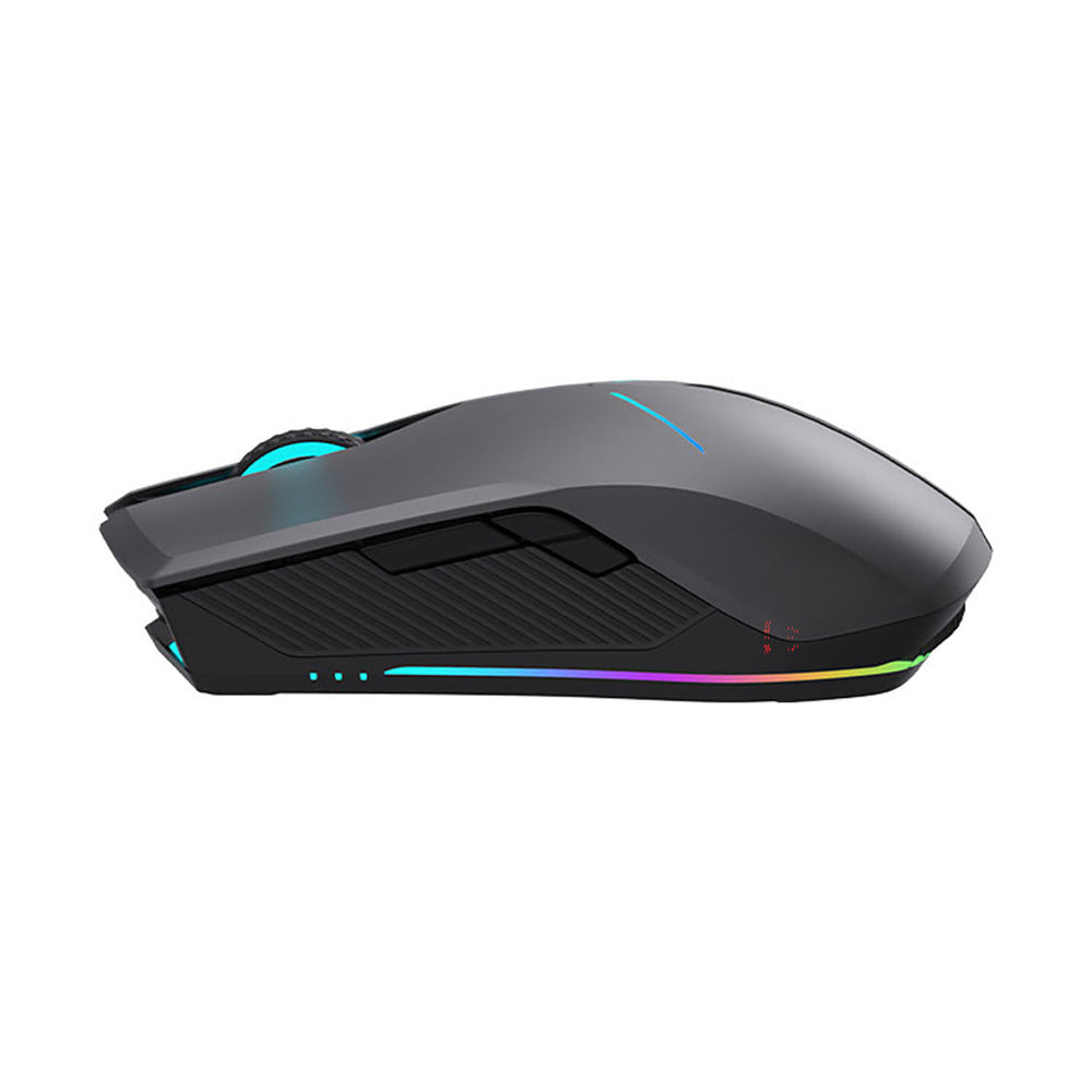Machenike M721 Wireless Gaming Mouse 10000 DPI with RGB Backlight - Black_1