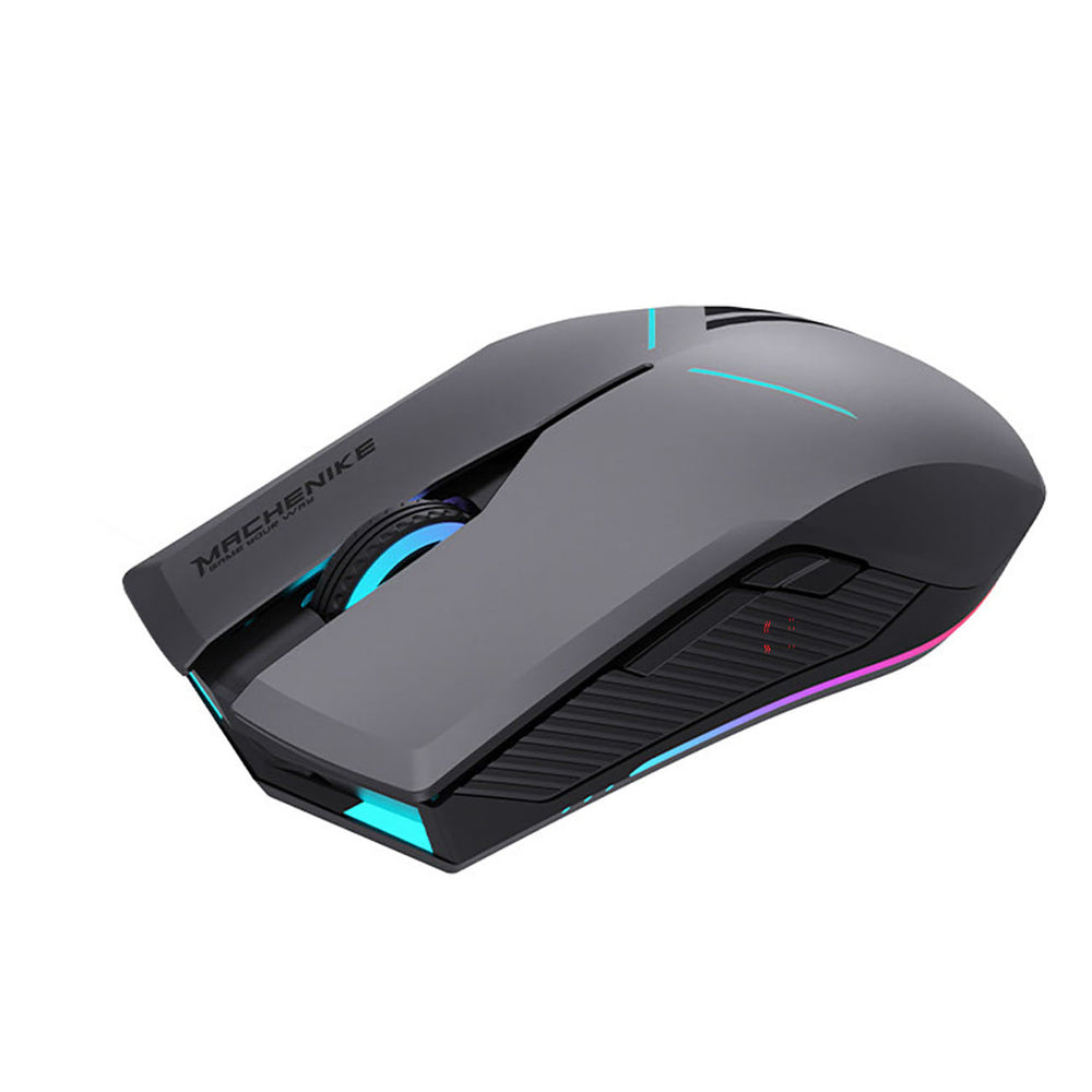 Machenike M721 Wireless Gaming Mouse 10000 DPI with RGB Backlight - Black_3