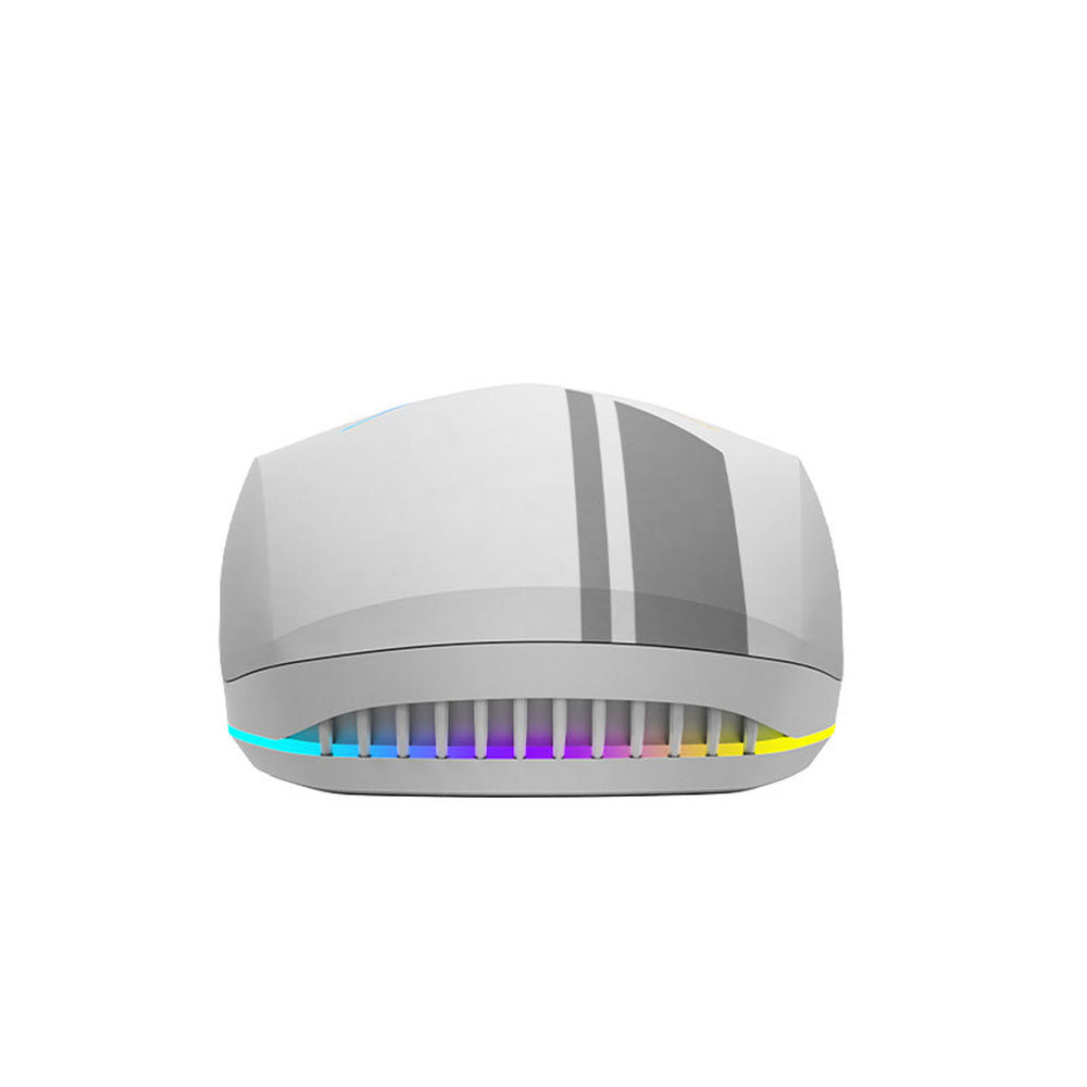 Machenike M721 Wireless Gaming Mouse 10000 DPI with RGB Backlight - White_4
