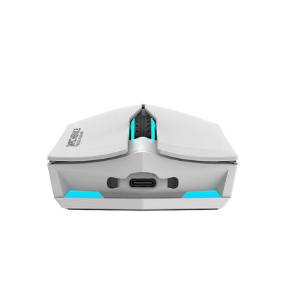 Machenike M721 Wireless Gaming Mouse 10000 DPI with RGB Backlight - White_5