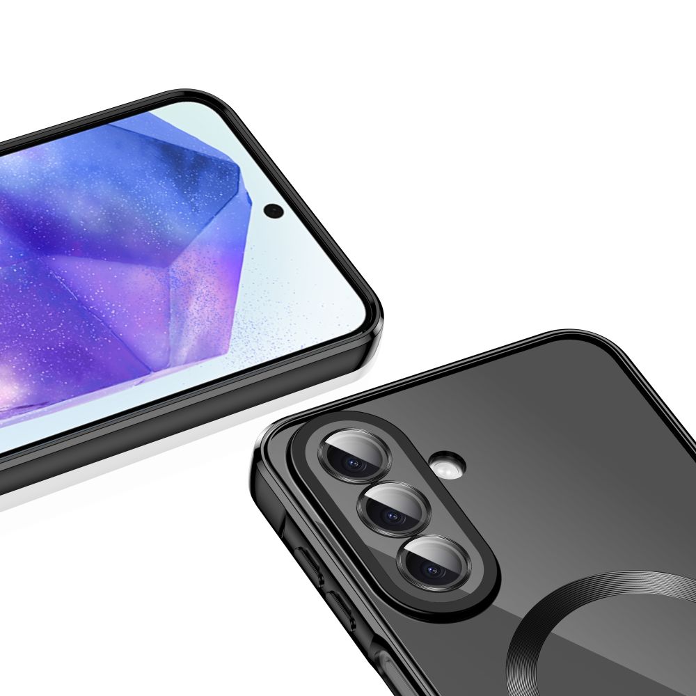 Etui Tech-Protect MagFlex MagSafe na Samsung Galaxy A27 5G - przezroczysto-czarne_2