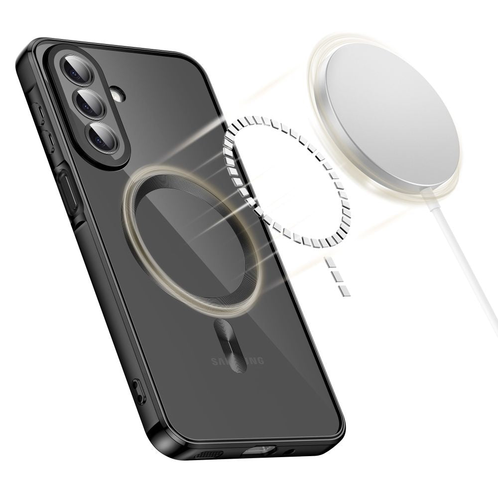 Etui Tech-Protect MagFlex MagSafe na Samsung Galaxy A27 5G - przezroczysto-czarne_3
