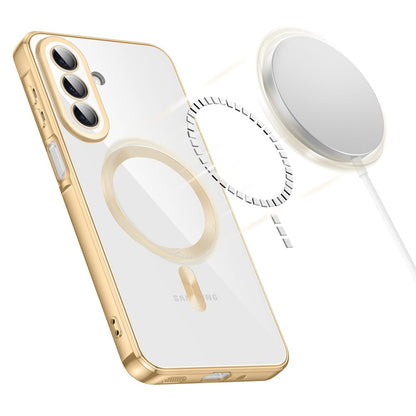 Etui Tech-Protect MagFlex MagSafe na Samsung Galaxy A27 5G - przezroczysto-złote_3