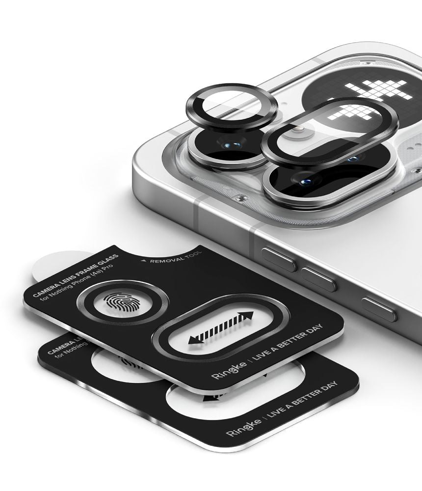 Osłona aparatu Ringke Camera Frame Protector 2-Pack na Nothing Phone 4A Pro - czarna_3
