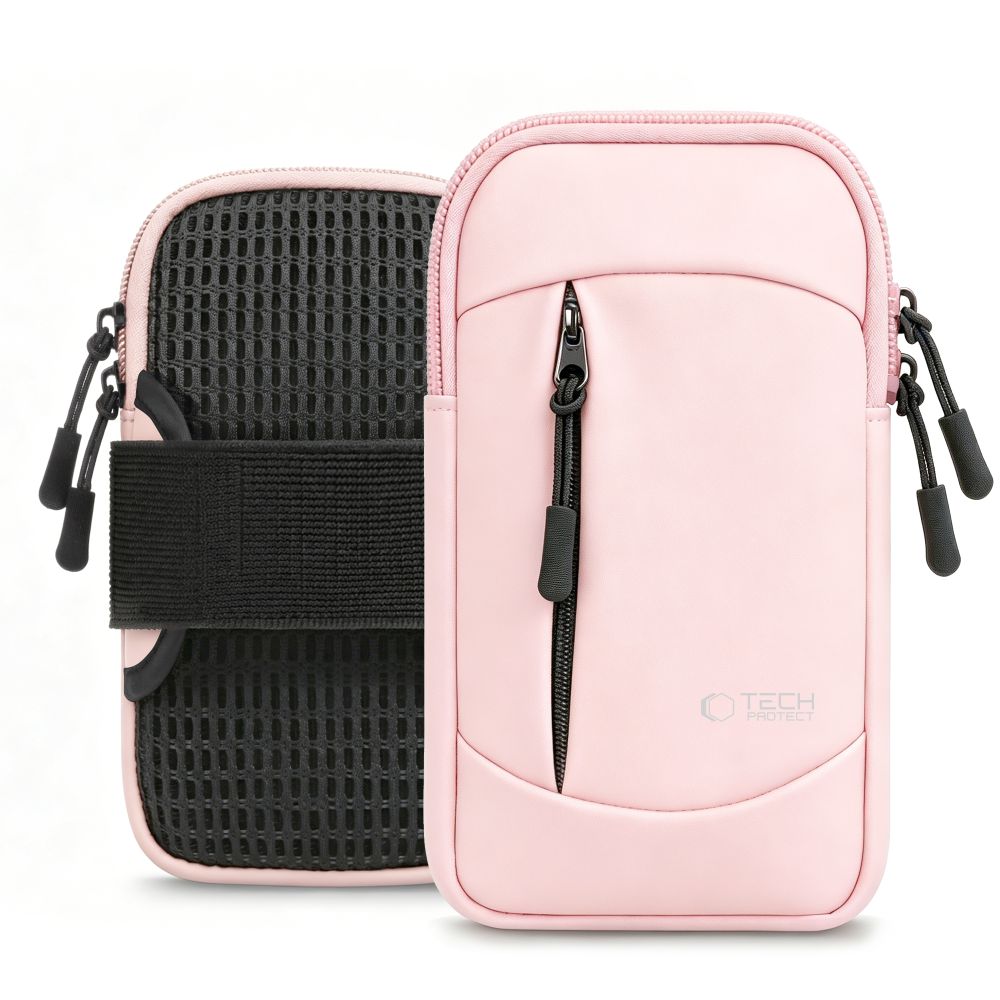 Opaska Tech-Protect M6 Universal Sport Armband na ramię - różowa_0