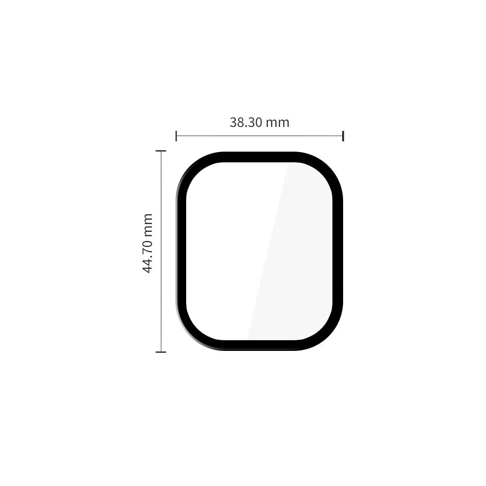 SZKŁO HYBRYDOWE TECH-PROTECT GLASS FLEX+ 2-PACK XIAOMI REDMI WATCH 6 BLACK_1