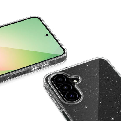 Etui Tech-Protect FlexAir na Samsung Galaxy A27 5G  - przezroczysto-brokatowe_2