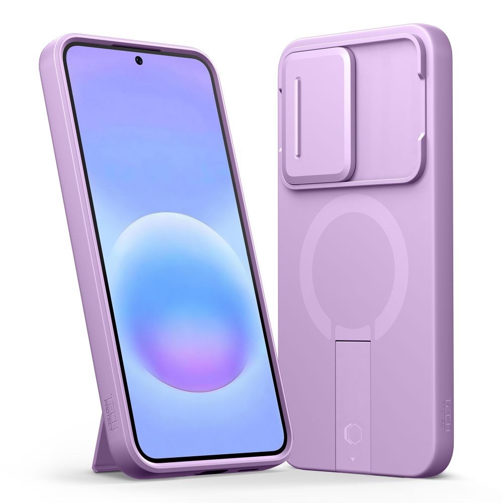 Etui Tech-Protect Kevlar Aura MagSafe na Samsung Galaxy A57 - fioletowe_1