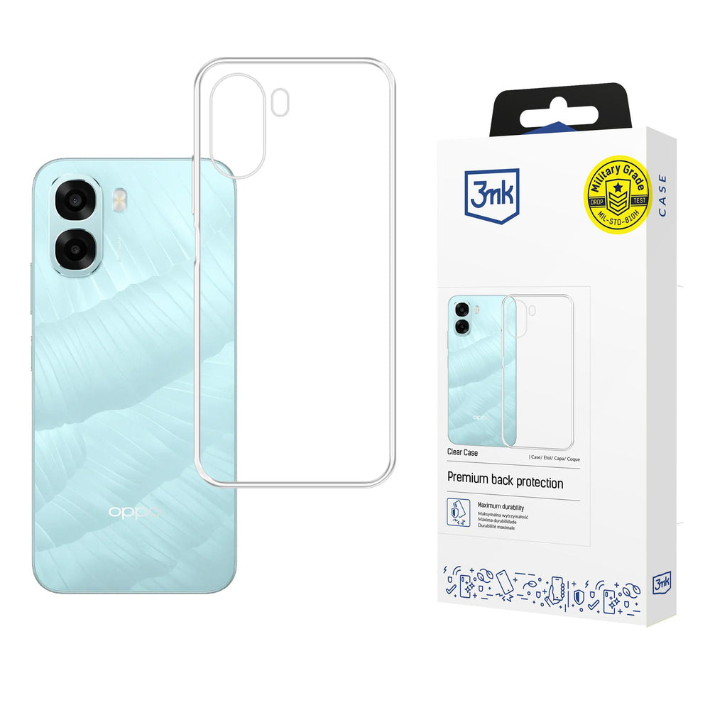 3mk Clear Case for Oppo A6X 5G - transparent_0