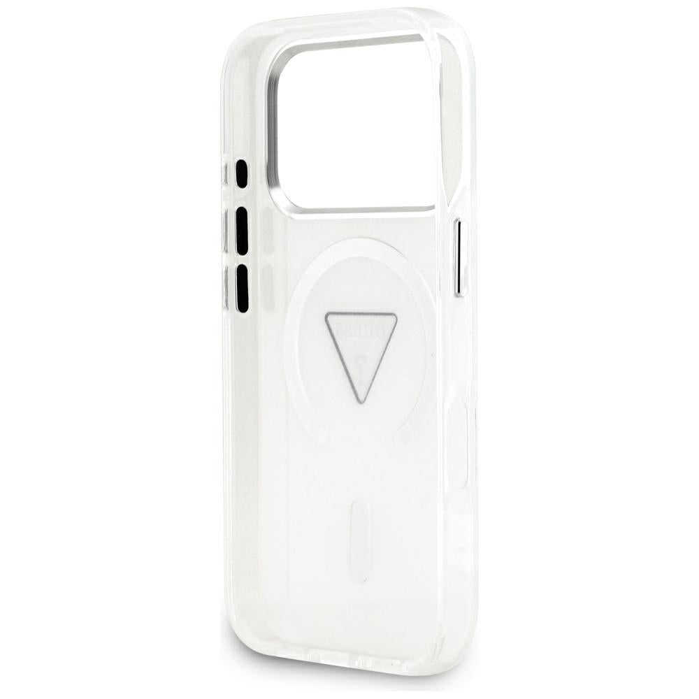 Etui Guess IML Gradient Triangle Logo MagSafe na iPhone 17 Pro - przezroczyste_6