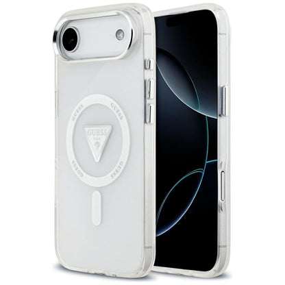 Etui Guess IML Gradient Triangle Logo MagSafe na iPhone Air - przezroczyste_0