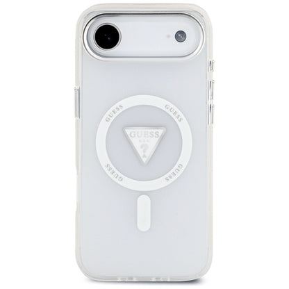 Etui Guess IML Gradient Triangle Logo MagSafe na iPhone Air - przezroczyste_1