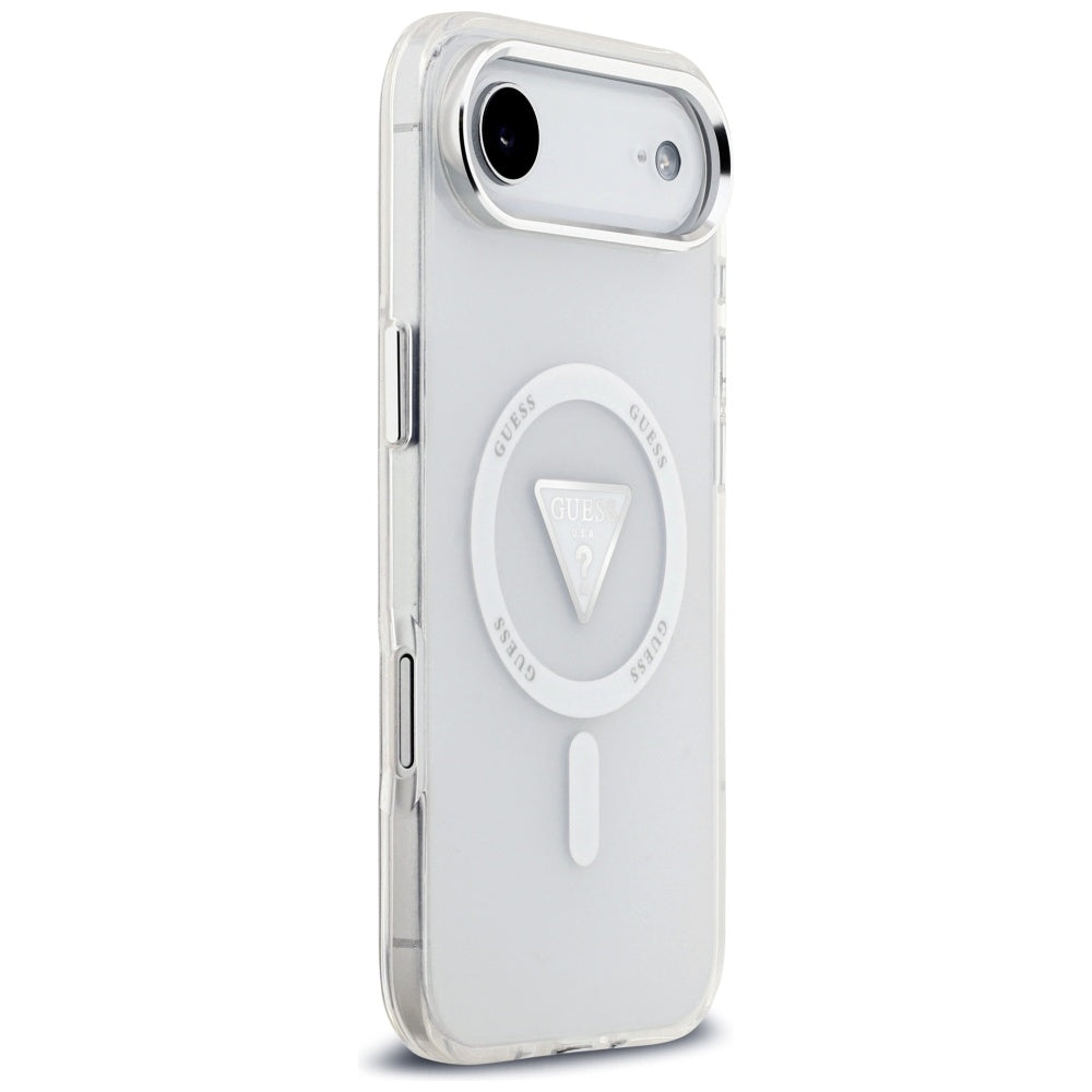 Etui Guess IML Gradient Triangle Logo MagSafe na iPhone Air - przezroczyste_2