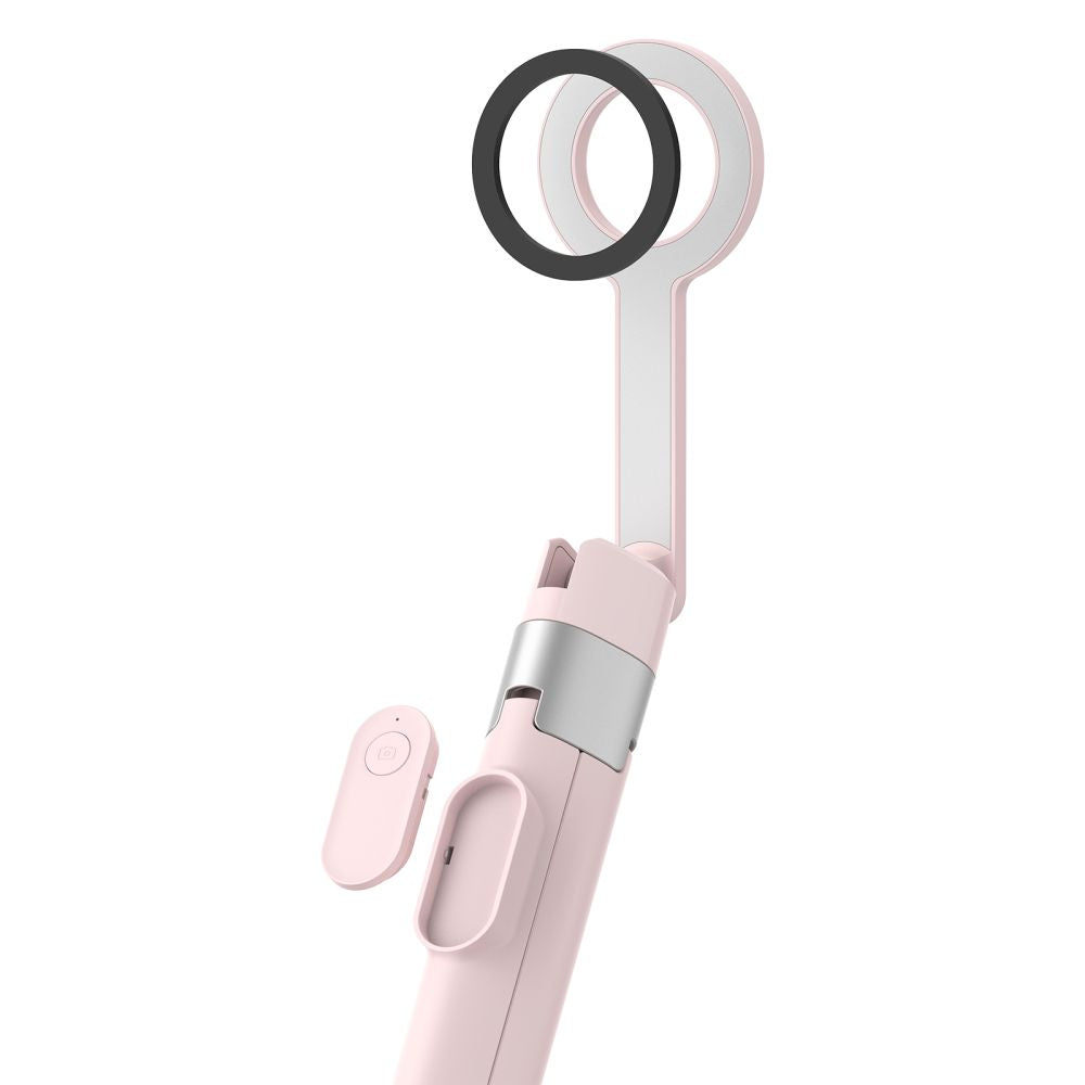 Selfie Stick Tech-Protect L10S Bluetooth - rózówo-szary_5