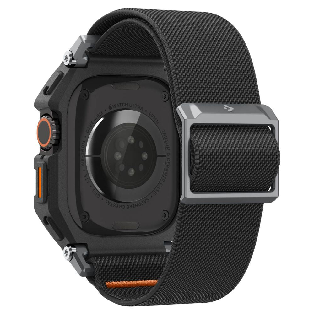Lite Fit Pro Case with Screen Protector Spigen for Apple Watch Ultra Series, Matte Black ACS11415 _1