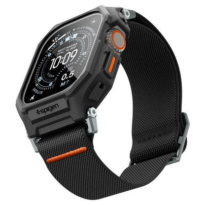 Lite Fit Pro Case with Screen Protector Spigen for Apple Watch Ultra Series, Matte Black ACS11415 _3
