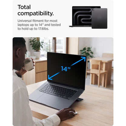 Desktop Stand Spigen Slim Fold LD201-S6 for max. 14inch Laptop, Black AMP11115 _7