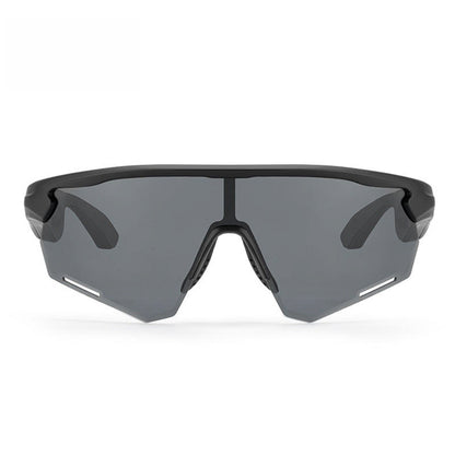 Rockbros SP-251 Polarized Cycling Glasses with Bluetooth Audio Kit - Black_1