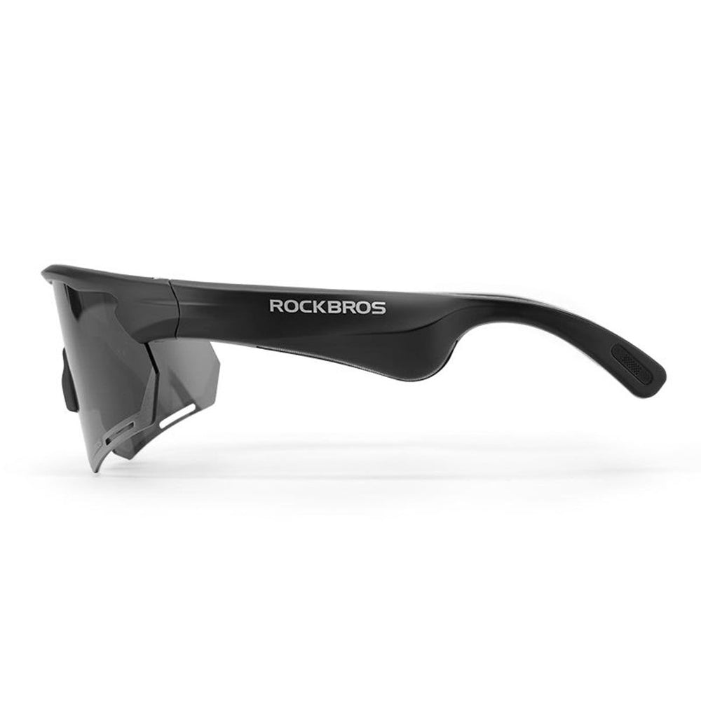 Rockbros SP-251 Polarized Cycling Glasses with Bluetooth Audio Kit - Black_2