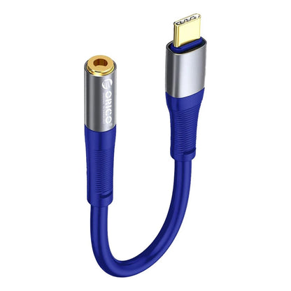 Orico AXC-02 USB-C to 3.5 mm jack audio cable 20 cm - blue_0