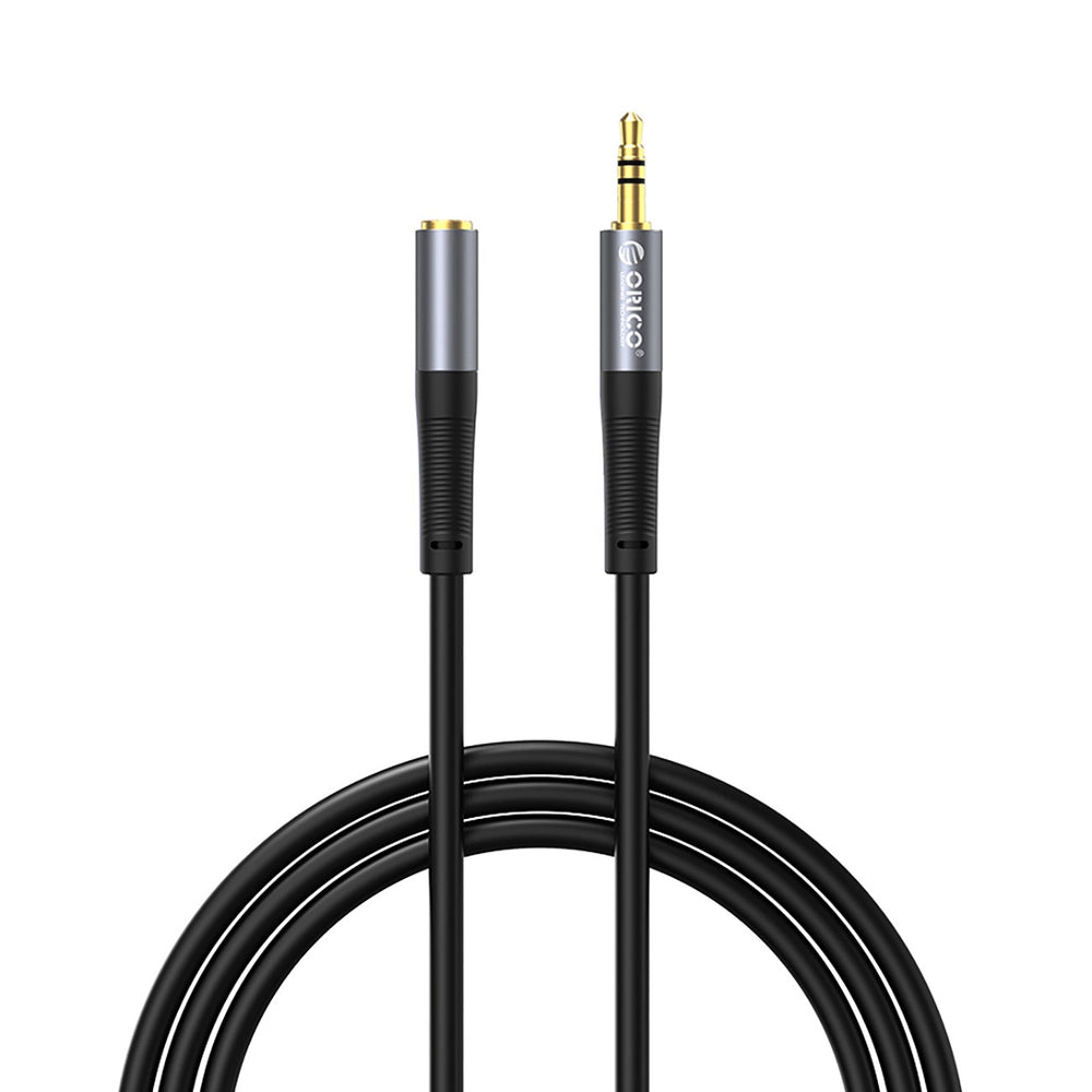Orico AXF-50 Mini Jack 3.5mm Male to Female Audio Cable 5m - Black_0