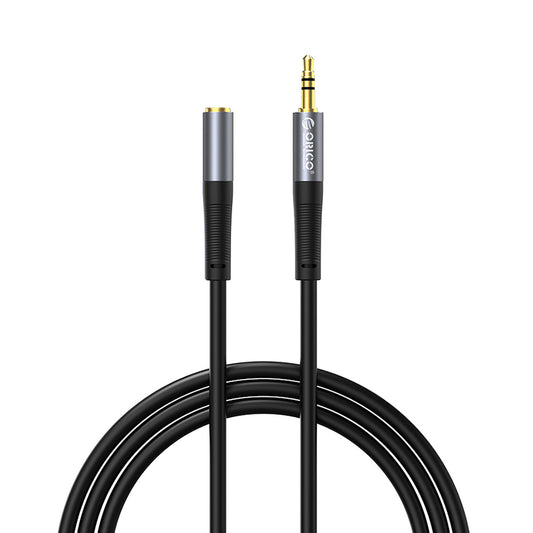 Orico AXF-50 Mini Jack 3.5mm Male to Female Audio Cable 5m - Black_0