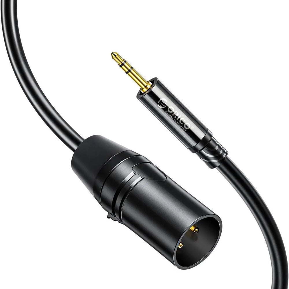 Orico AXKF mini jack 3.5 mm to XLR female audio cable 5 m - black_0